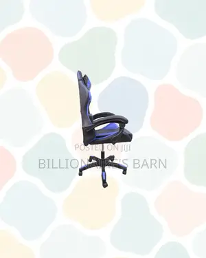 Practical Blue Racing Gaming Chair Ergonomic Support for Smooth Tasks