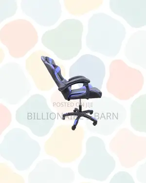 Practical Blue Racing Gaming Chair Ergonomic Support for Smooth Tasks
