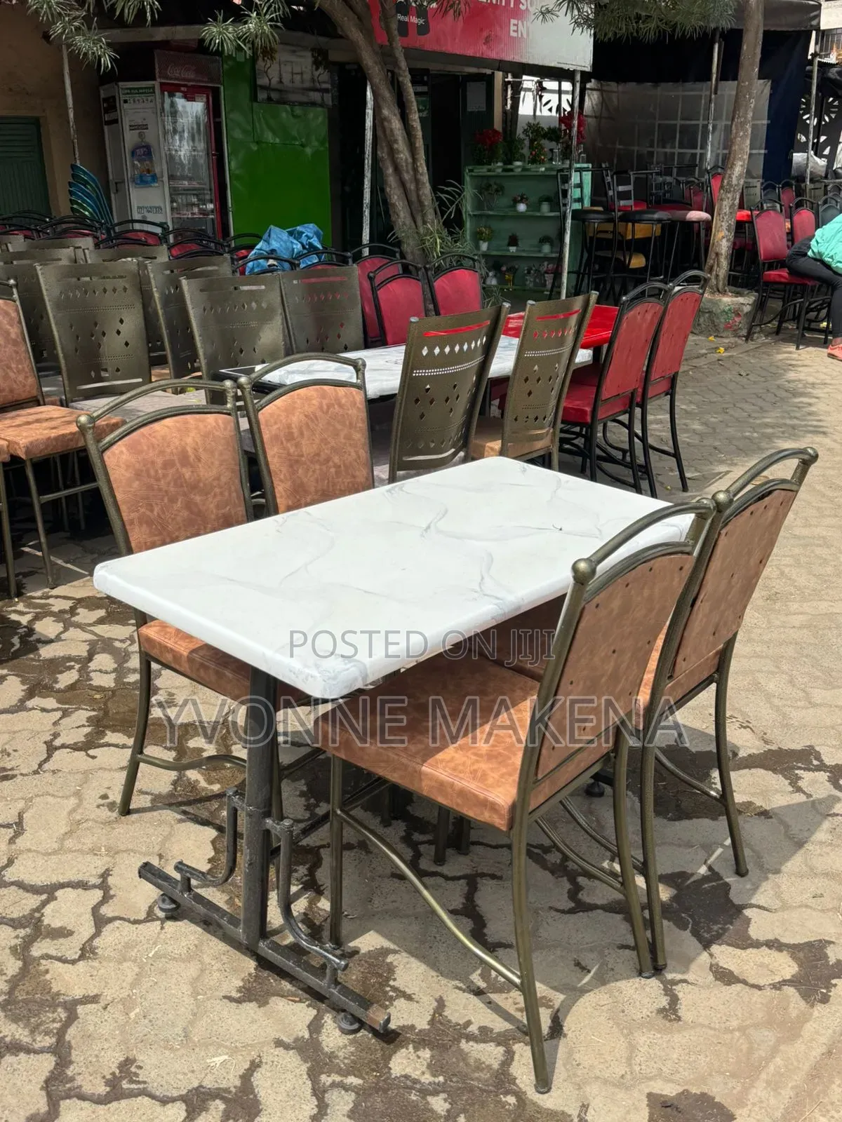 Brown Restaurant Set