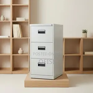 Office Cabinet; 3 Drawer Office File Organizer Cabinet