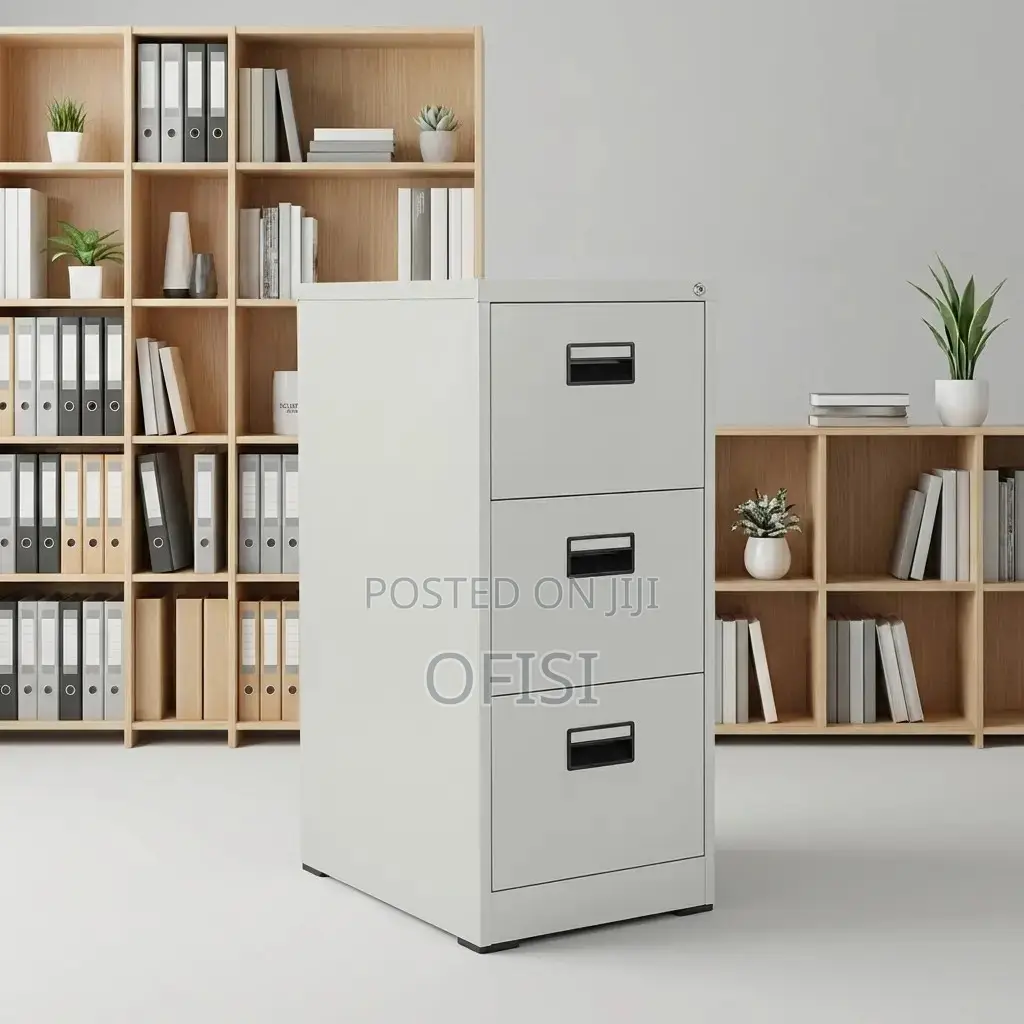 Office Cabinet; 3 Drawer Office File Organizer Cabinet