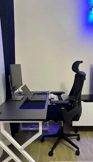 Home Study Desk and Ergonomic Office Chair