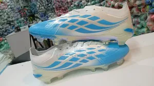 Adidas Predator Soccer Cleats/Boots a Vibrant White and Clear Sky