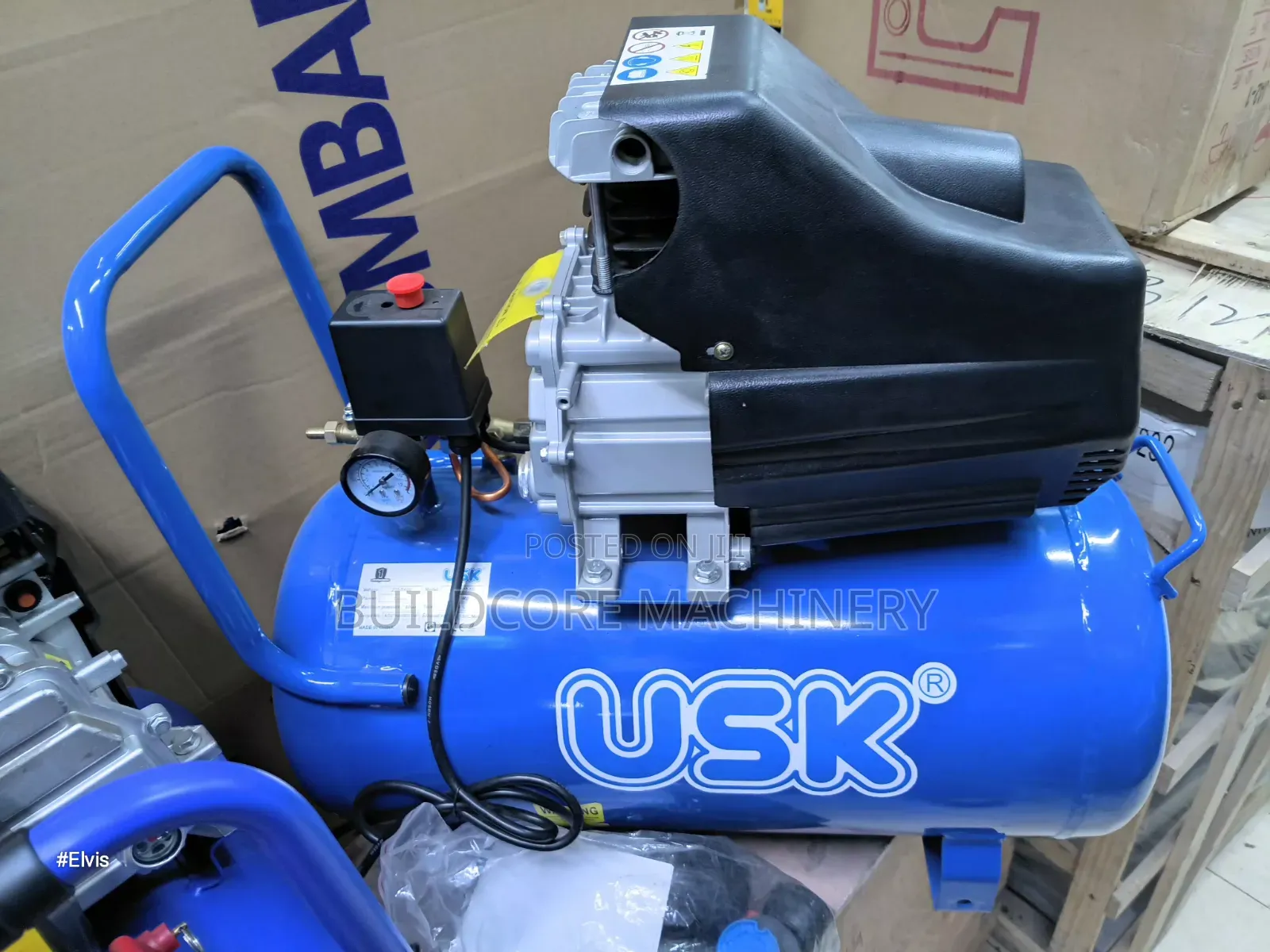 50litres Usk Electric Air Compressor