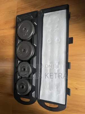 50kg Cast Iron Barbell and Dumbell Set