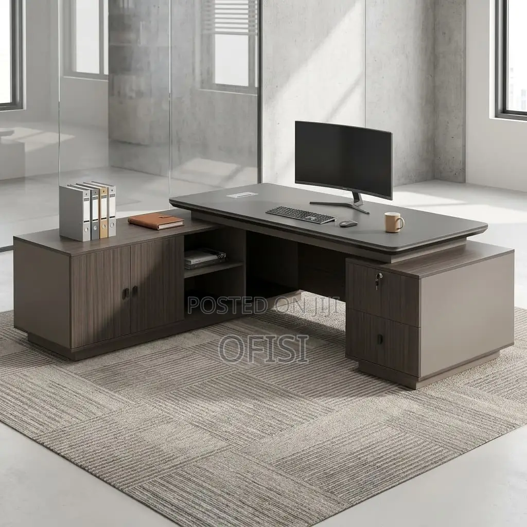 Office Desk; 2.4m Advanced Modern Office Desk