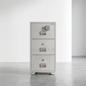 Office Cabinet; 3 Drawer Metallic Digital Lock Office Cabinet