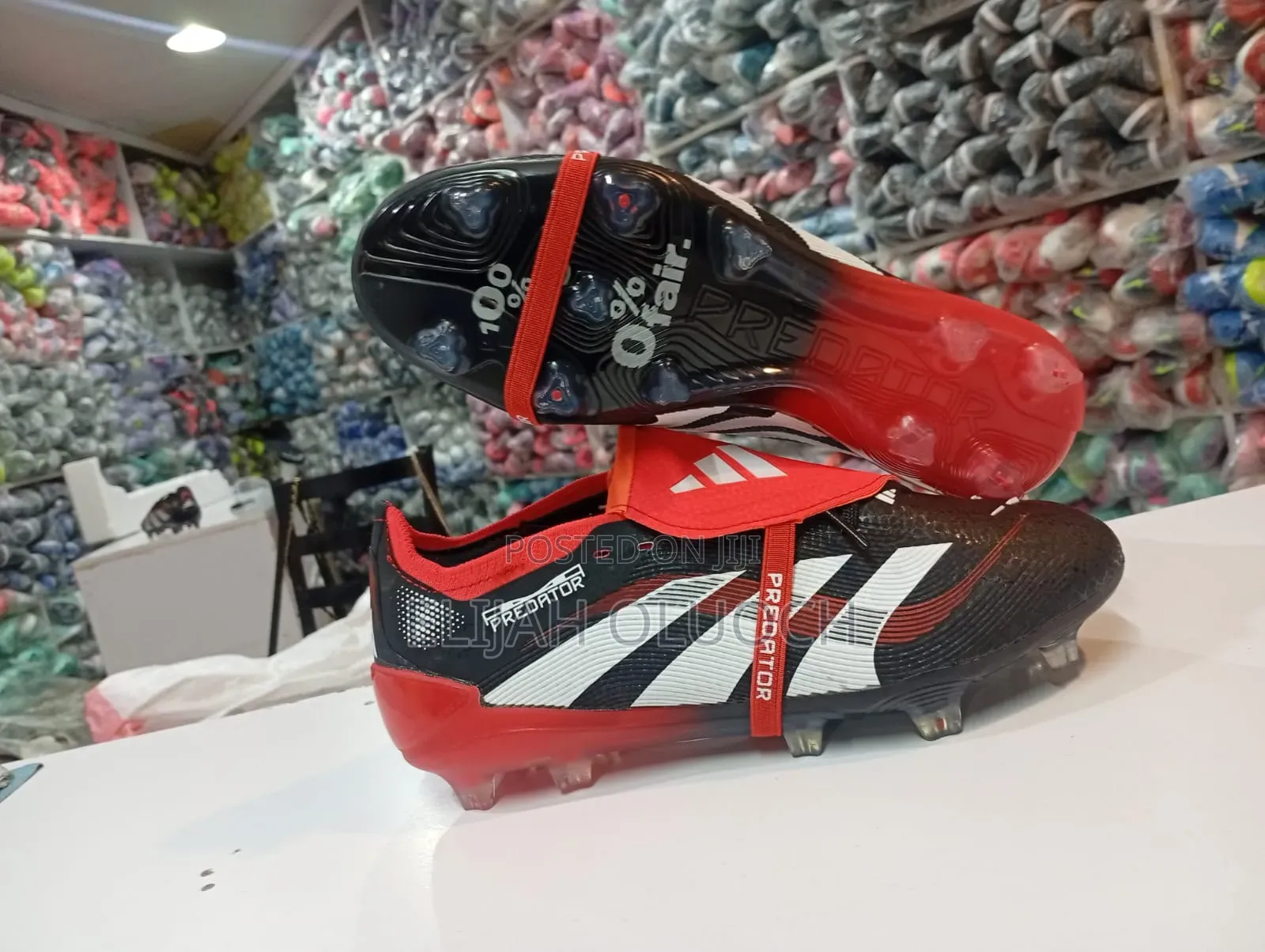 Adidas Predator Percentage Tongue Football Boots