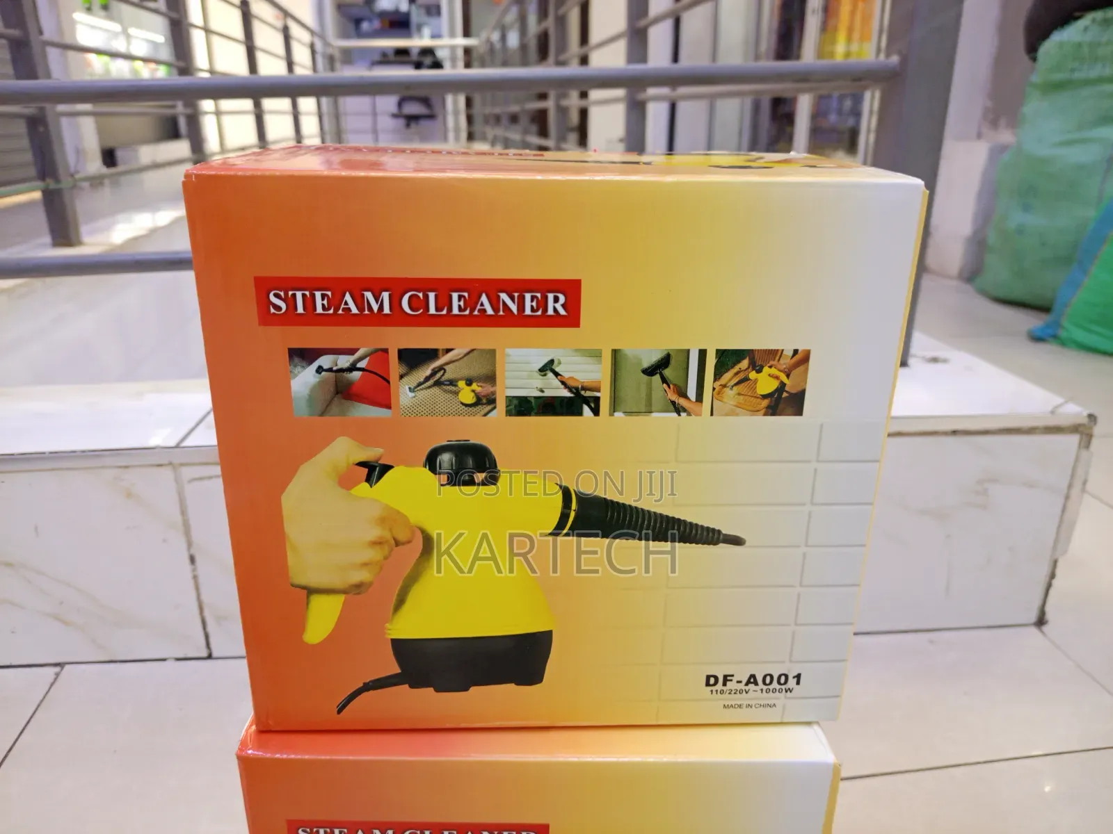 High Pressure Portable Steam Cleaner With Precision Nozzle – 1000w