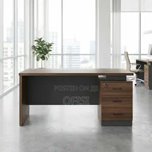 Office Desk; Office Executive Staff Desk With Drawers