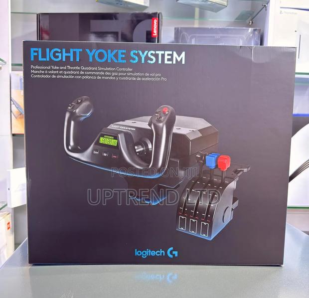 Logitech Flight Yoke System, Professional Simulation