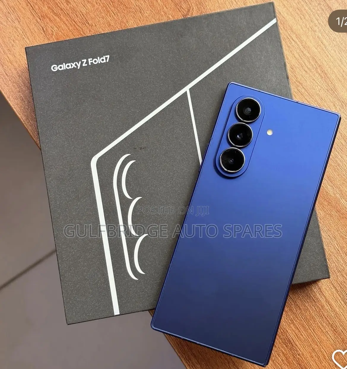 New Samsung Galaxy Z Fold7 256 GB Blue