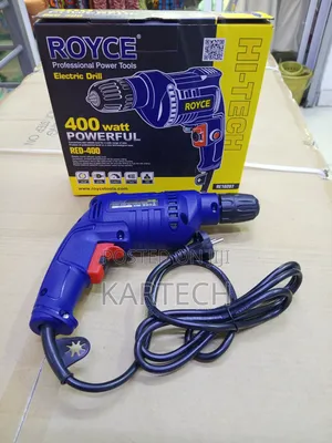 Royce 400w Corded Electric Drill – Lightweight Diy Construction Tool