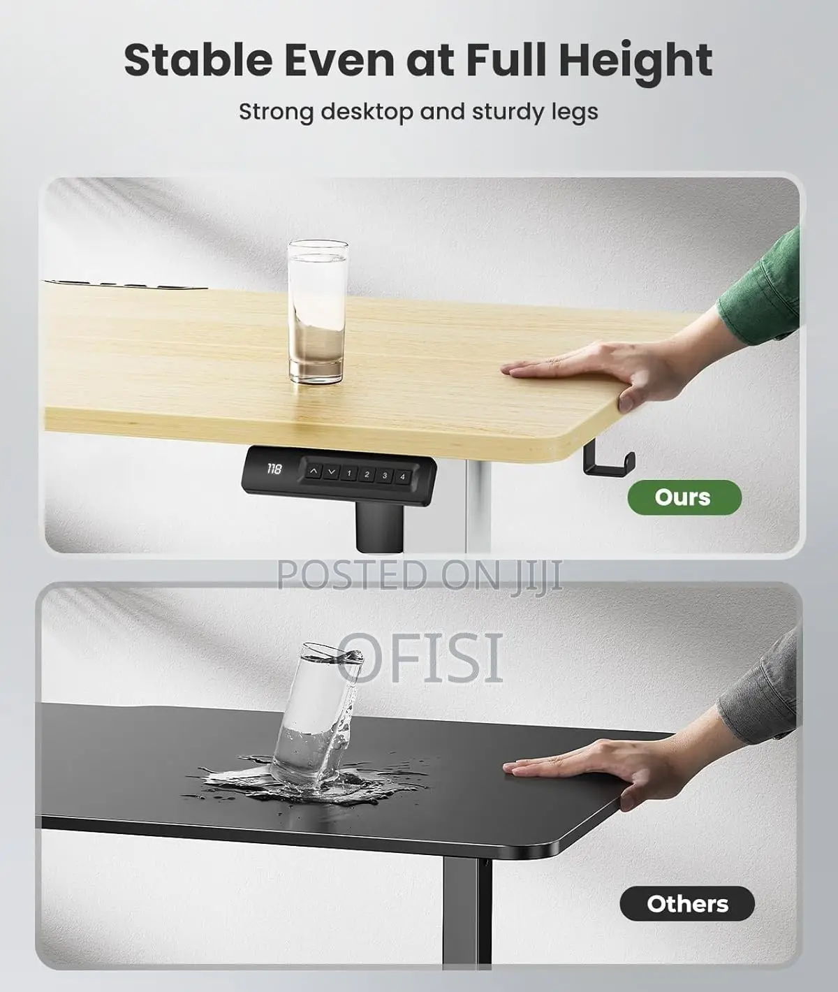 Office Desk; Electric Standing Desk 140x60cm
