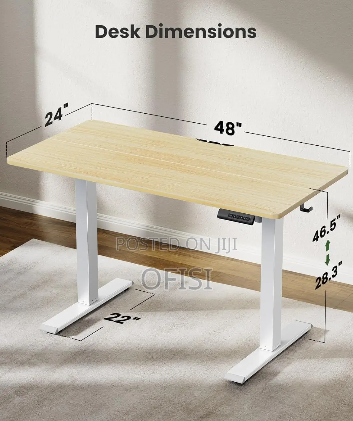 Office Desk; Electric Standing Desk 140x60cm