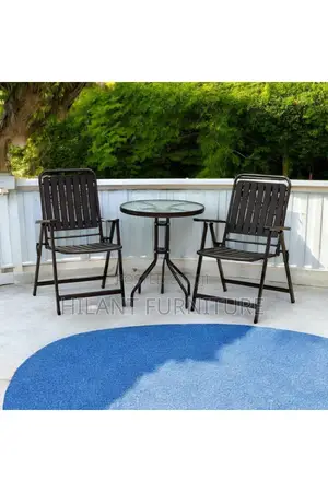Foldable 2 Seater Outdoor Set.