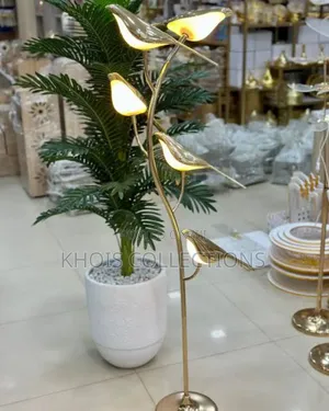 Elegant Bird Themed Floor Lamp