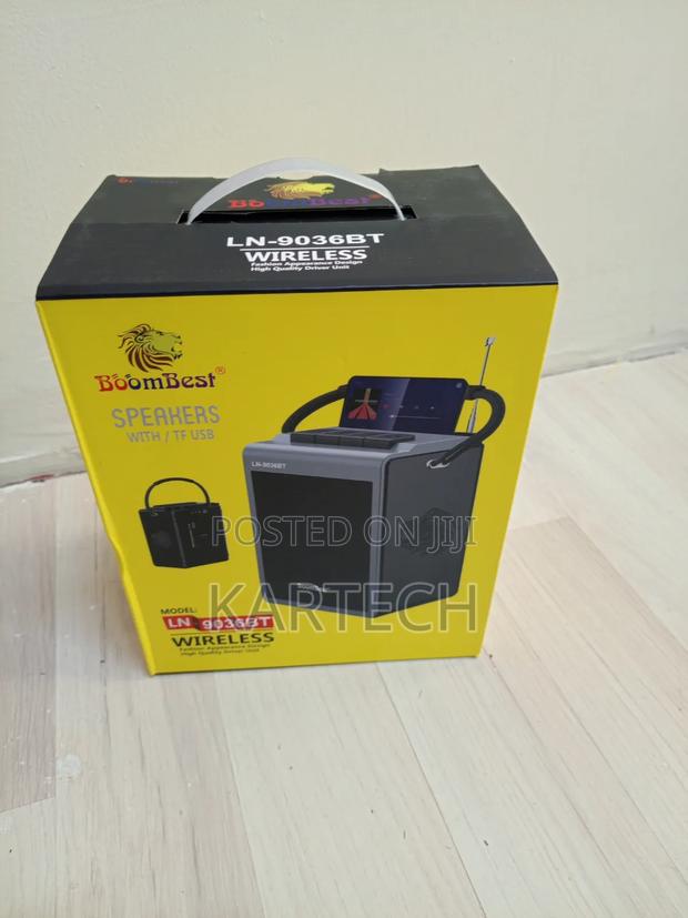 Boombest Portable Wireless Speaker – Bluetooth, Usb,Tf Card Fm Radio