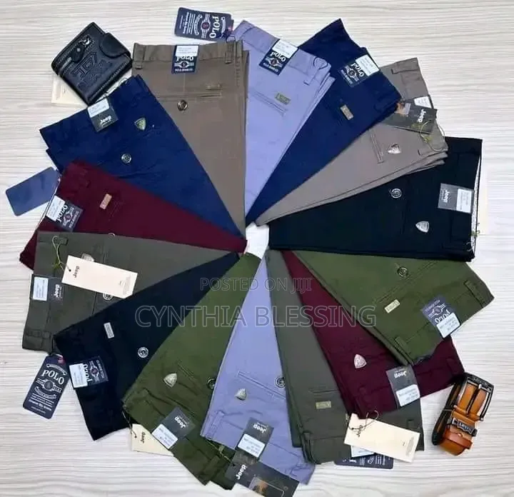 Fashion Khaki Trousers_001