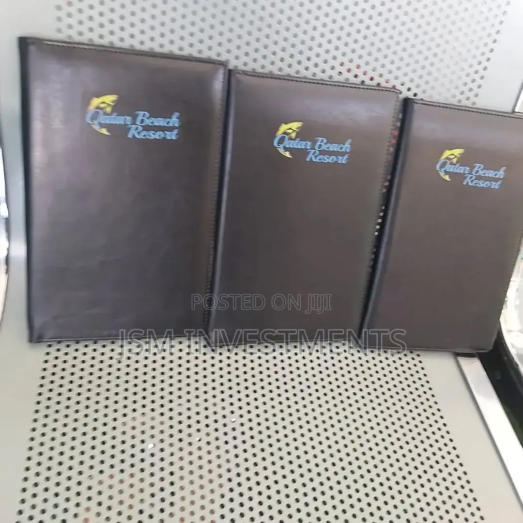 Branded Menu Folders