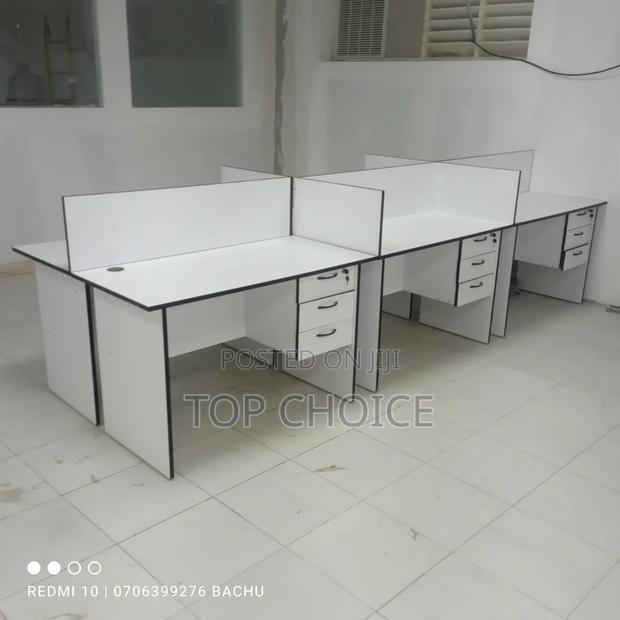 6 - Way Workstations Office Tables - thumbnail 2
