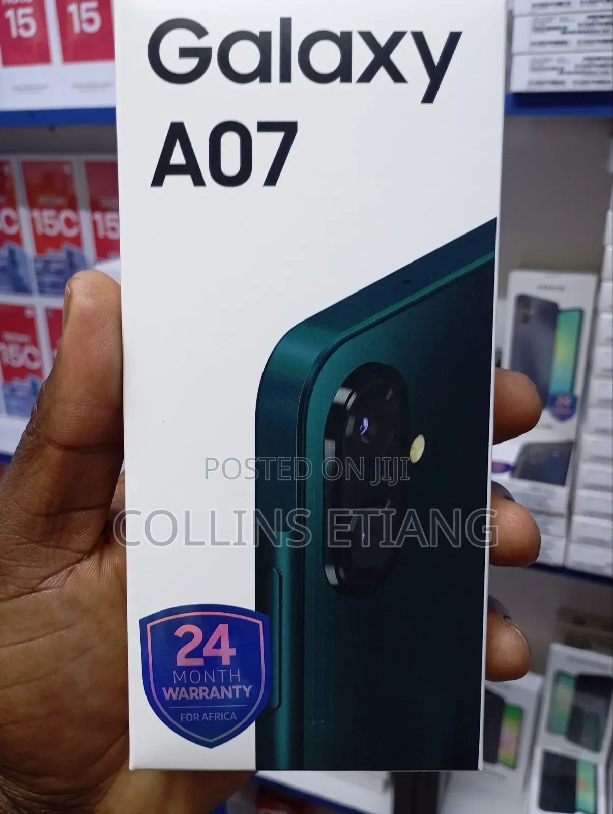 New Samsung Galaxy A07 128 GB Green