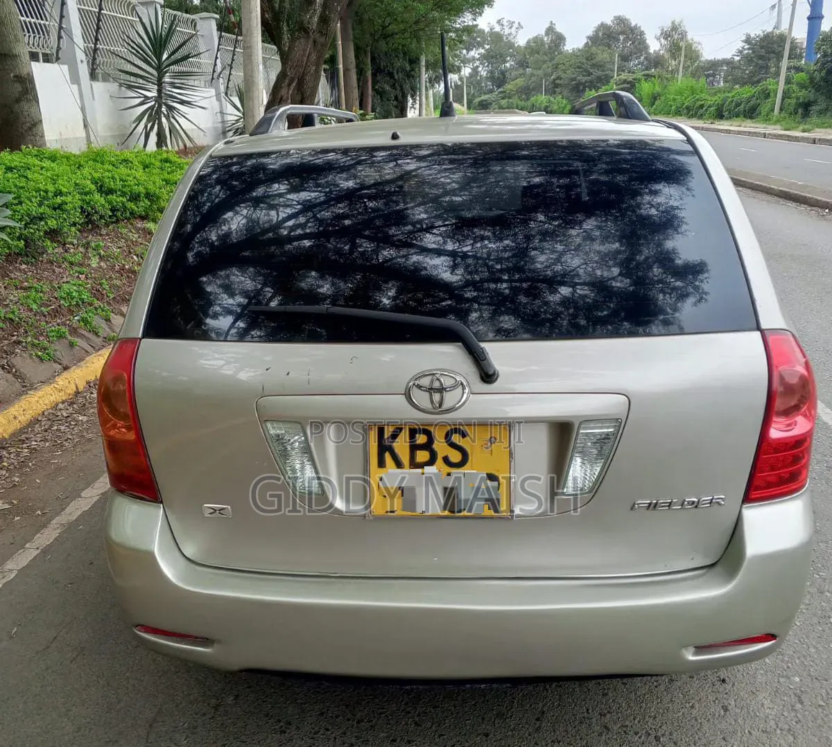 Toyota Corolla Fielder 2007 Silver