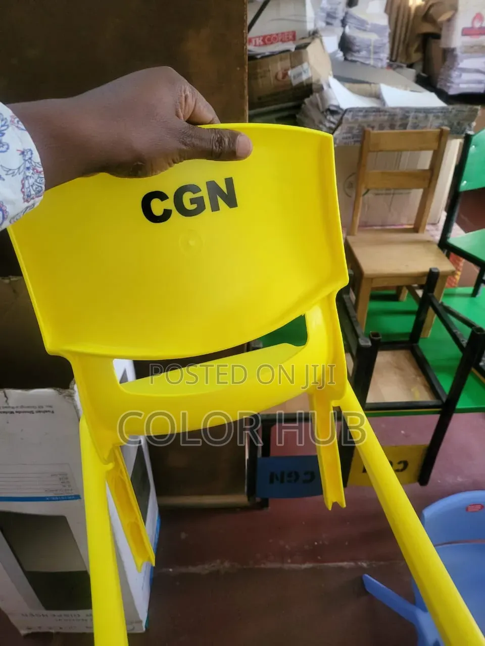Plastic Seats Labeling