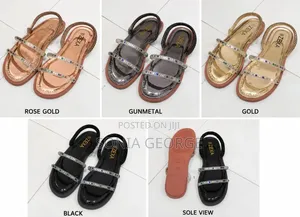 Ladies Leather Flat Shoes