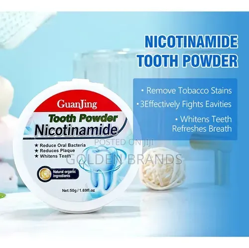 Organic Teeth Whitening Powder 50gm--Todays Offer