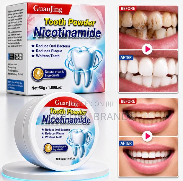 Organic Teeth Whitening Powder 50gm--Todays Offer