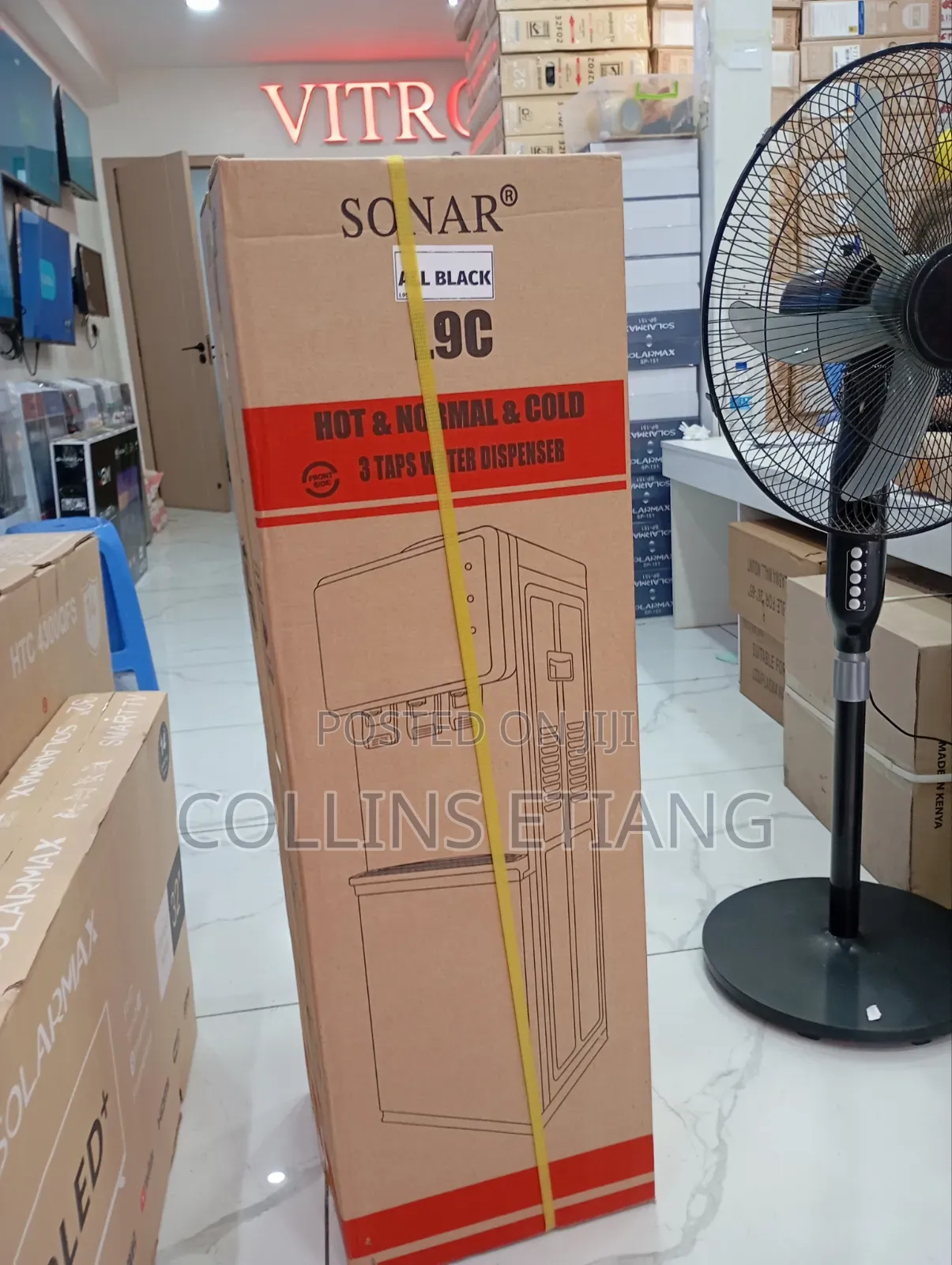 Sonar L9c Hot Normal and Cold Water Dispenser.