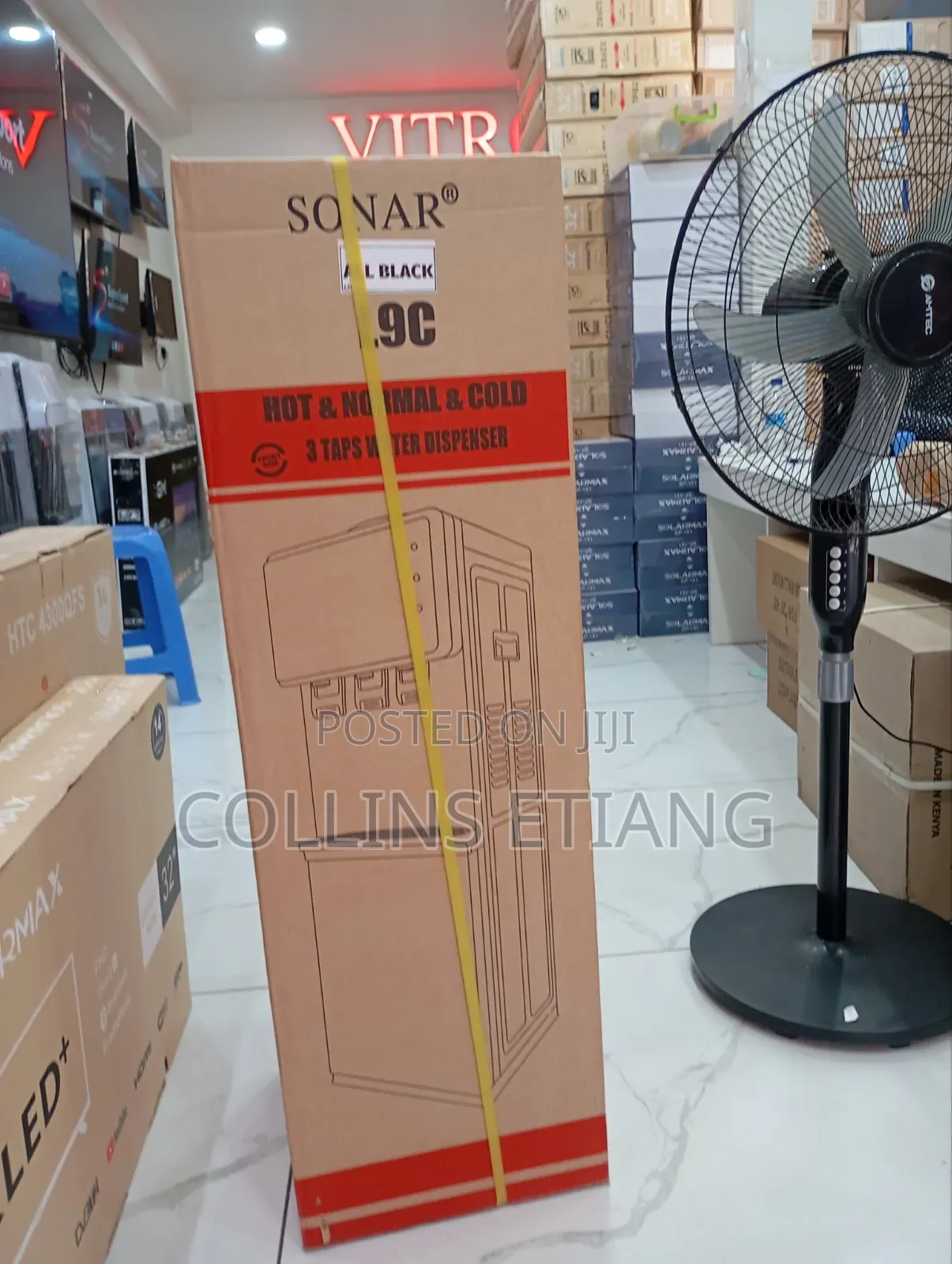 Sonar L9c Hot Normal and Cold Water Dispenser.