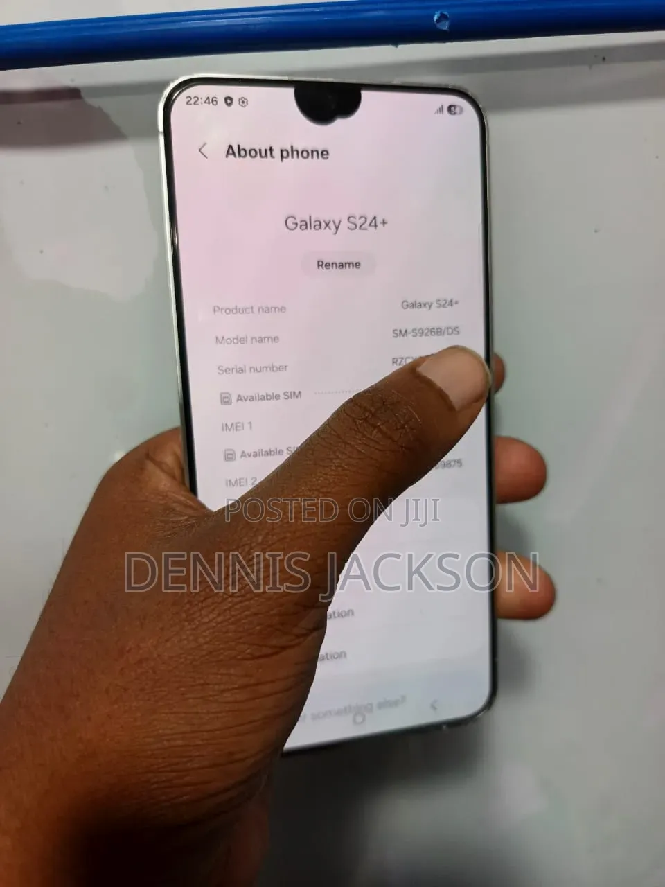 Samsung Galaxy S24 Plus 256 GB Silver