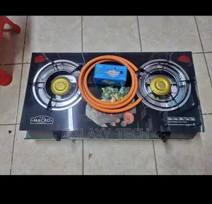 Macro 2-Burner Glasstop Gas Stove