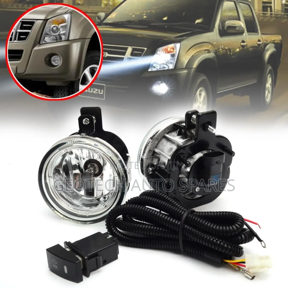 Isuzu Dmax Original Foglights