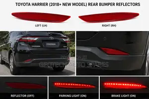 Harrier New Model Rear Bumper Reflectors