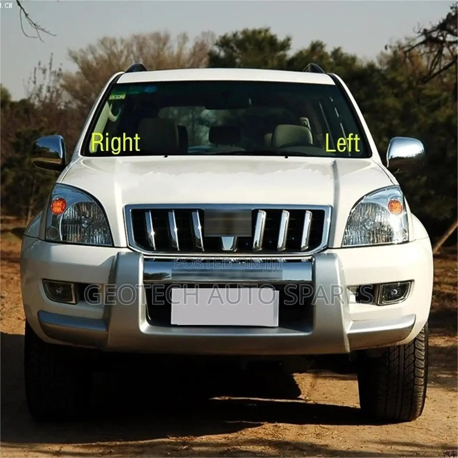 Toyota Prado Fj120 Fj150 Windscreen Finishers