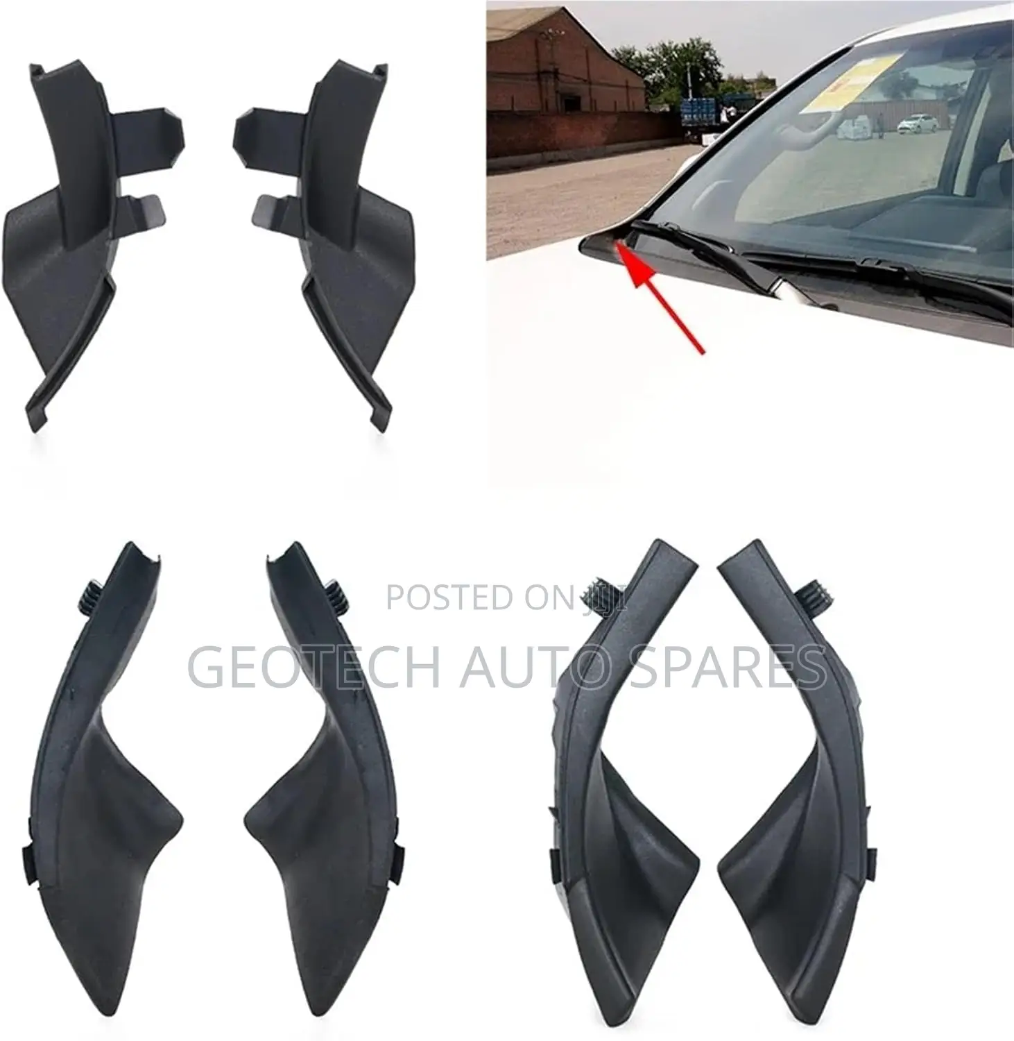 Toyota Prado Fj120 Fj150 Windscreen Finishers