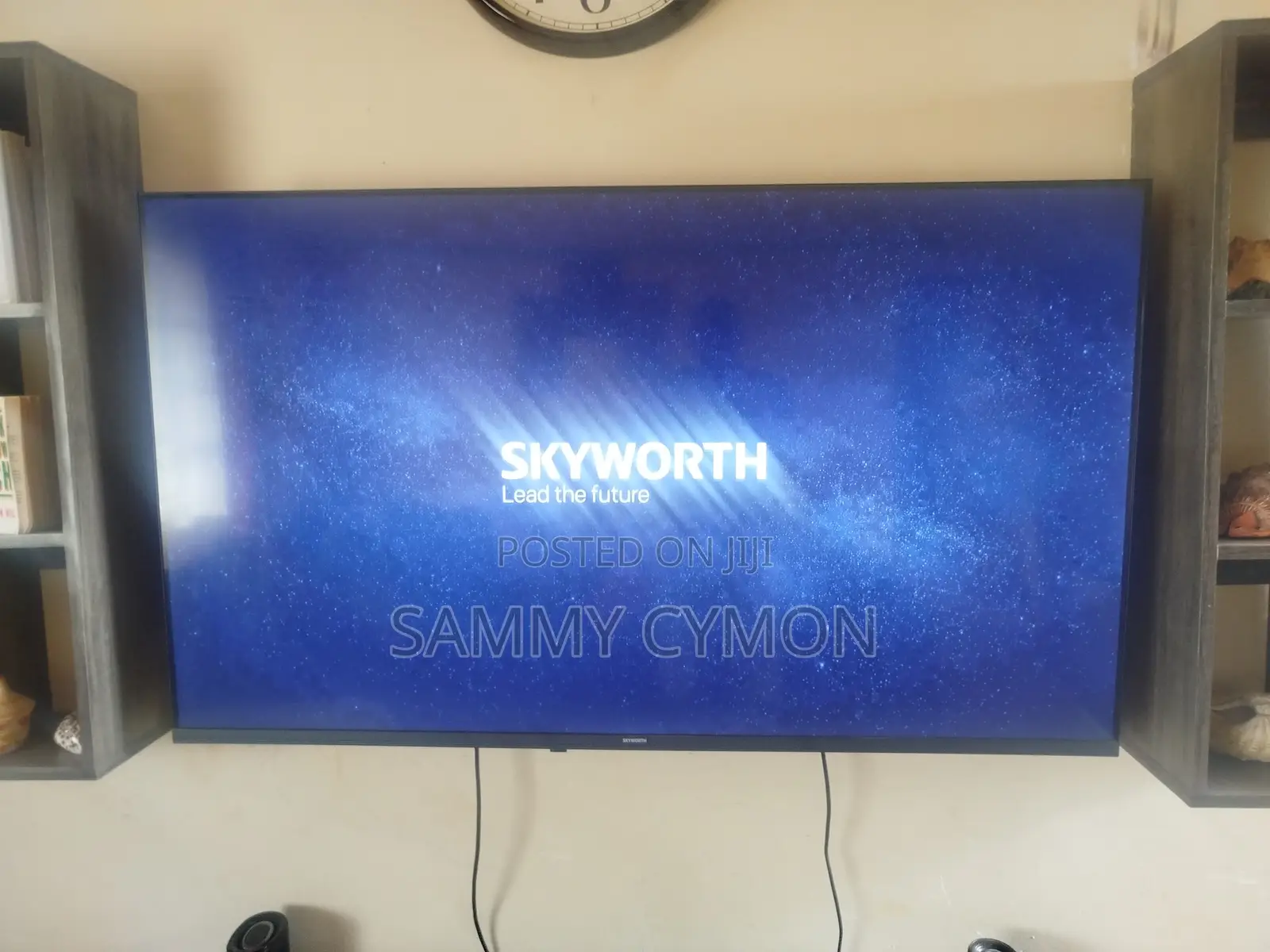 Skyworth 55” Qled Frameless Uhd Google Tv, Bluetooth, Voice Control