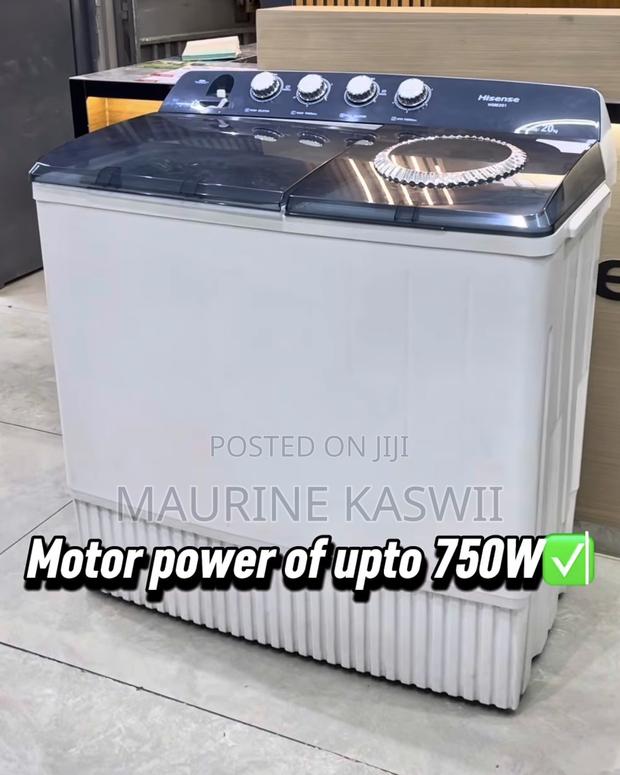 Hisense 20 L Twintub Machine-Wsbe201 - thumbnail 2