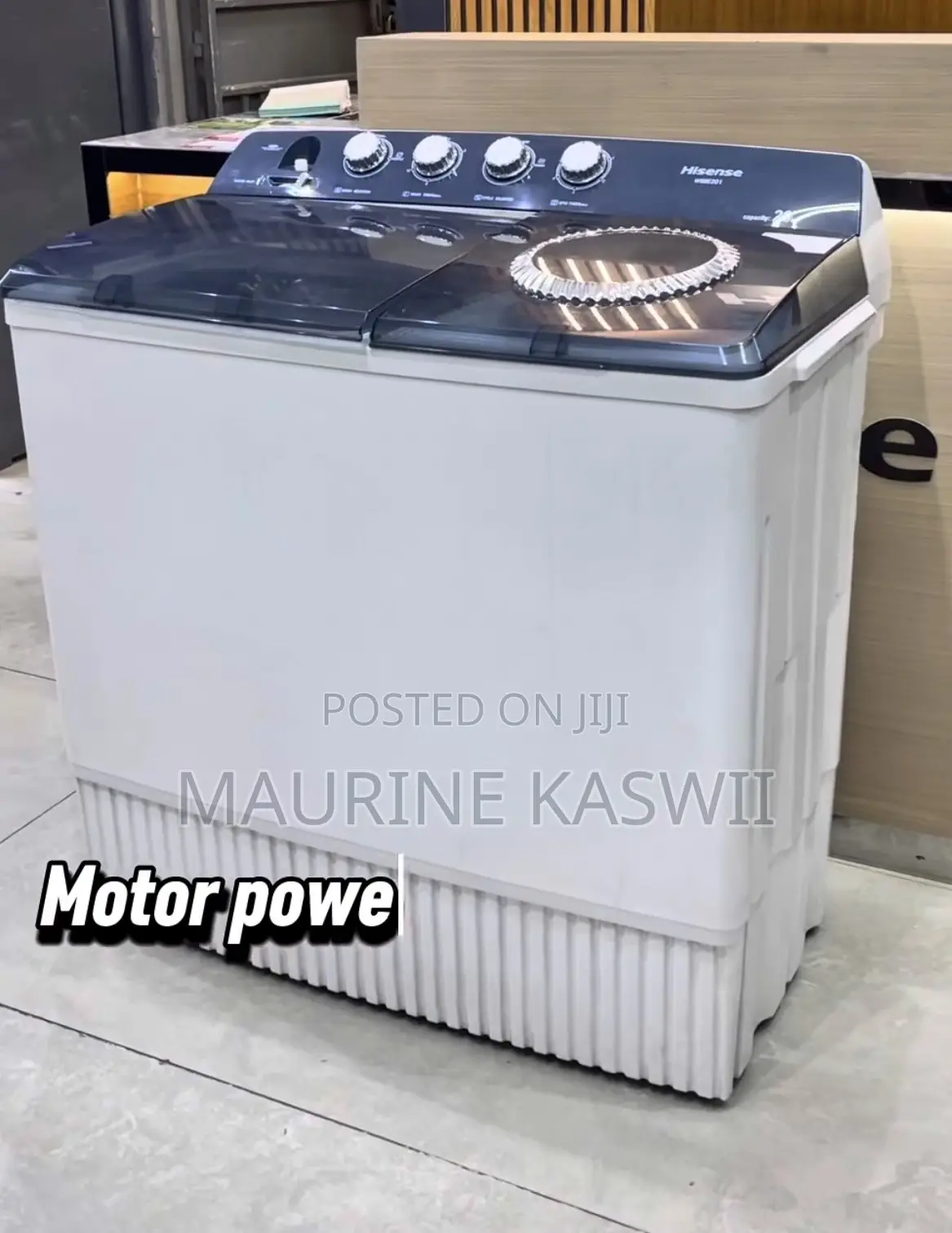 Hisense 20 L Twintub Machine-Wsbe201