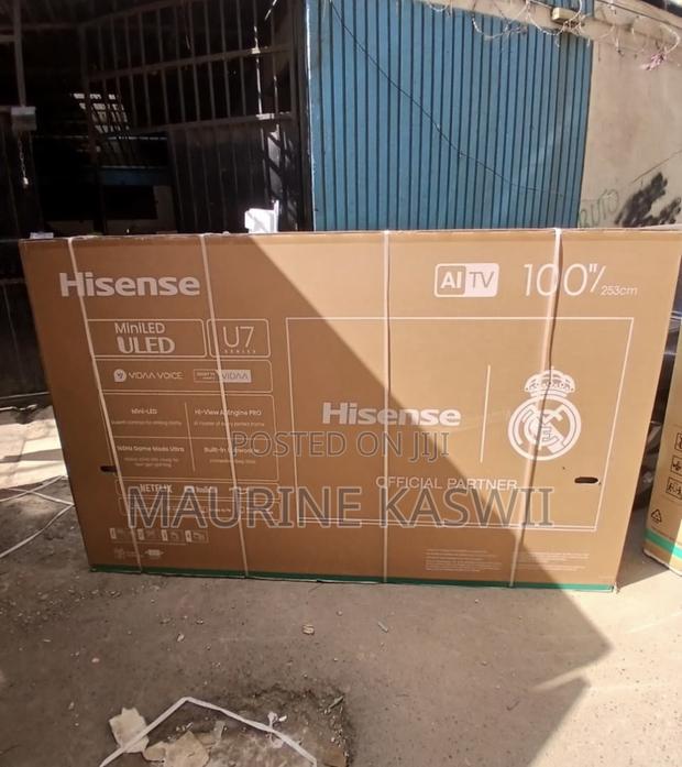Hisense 100-Inch Class U7 Series Mini-Led Qled Smart - thumbnail 2