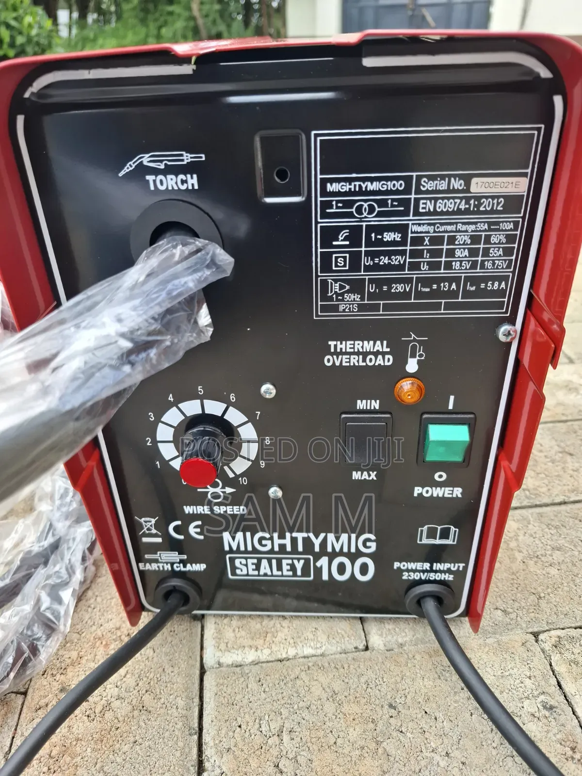 Brand New Sealey Gasless Mig Welder 100a