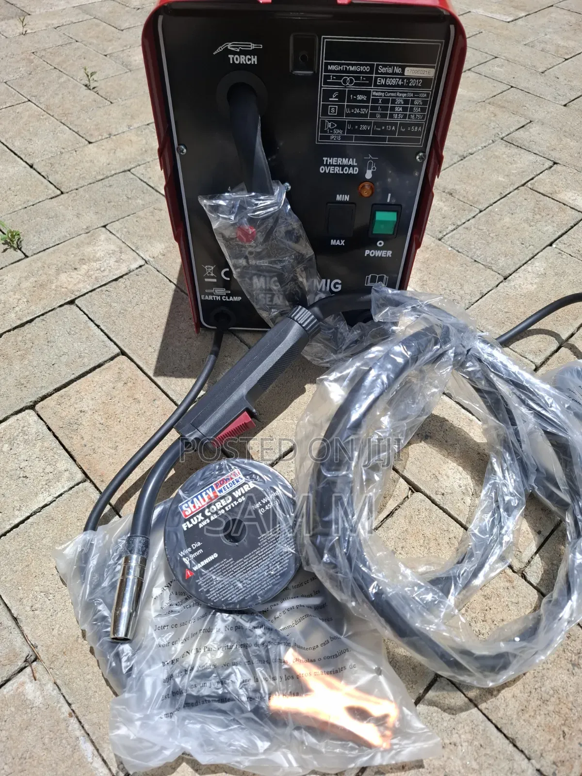 Brand New Sealey Gasless Mig Welder 100a