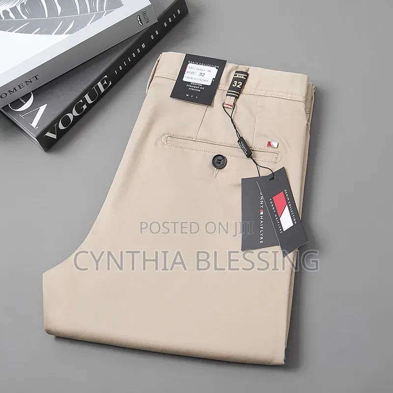 White Khaki Trousers