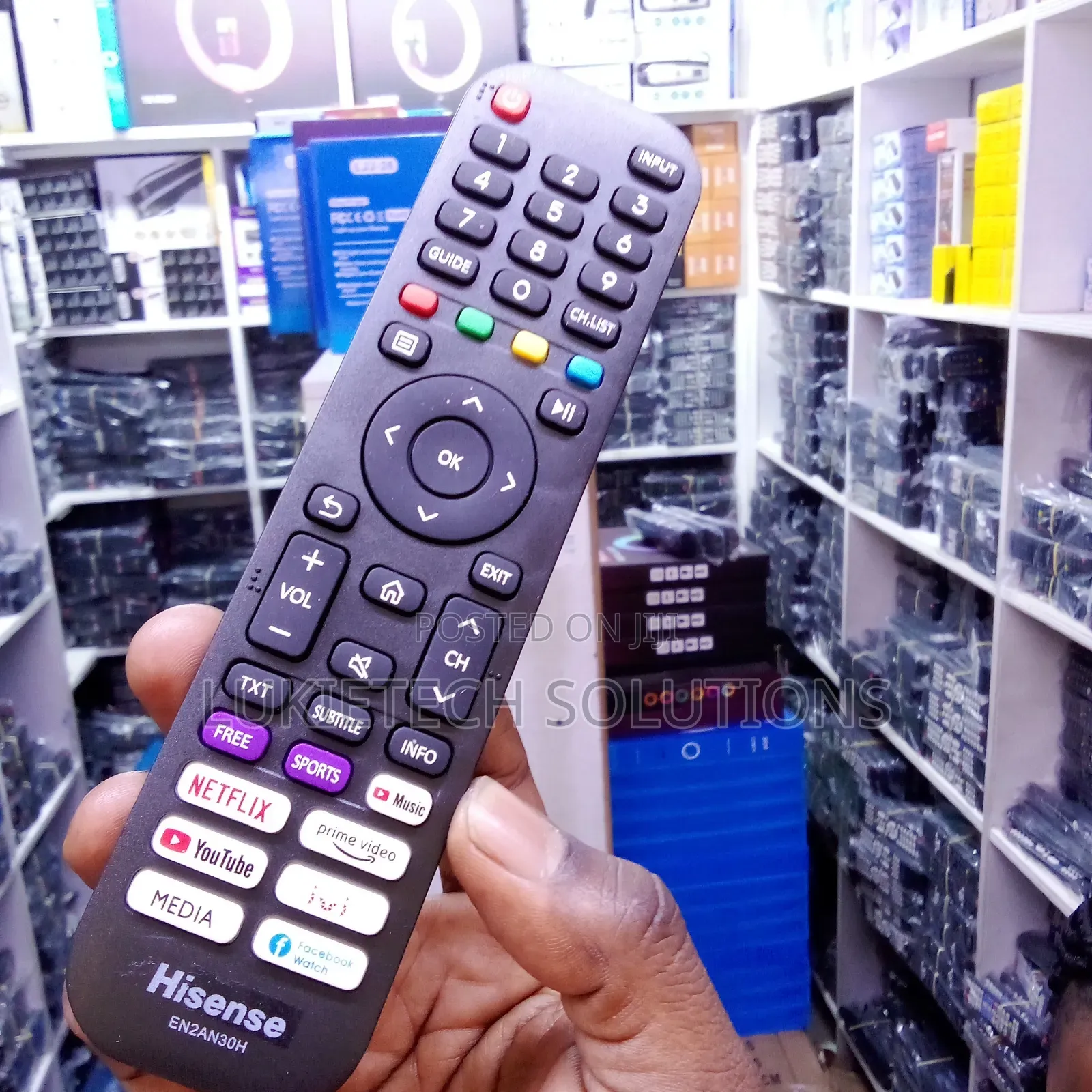 Hisense Remote Control With Prime Video