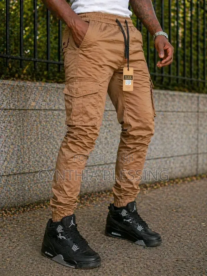Brown Cargo Pants Trouser