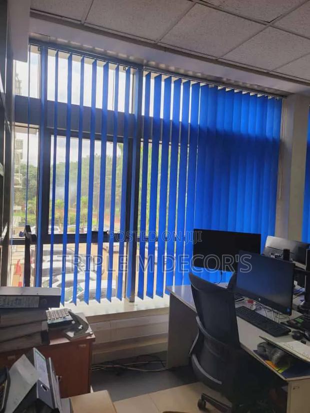 Modern Vertical Blinds for Offices