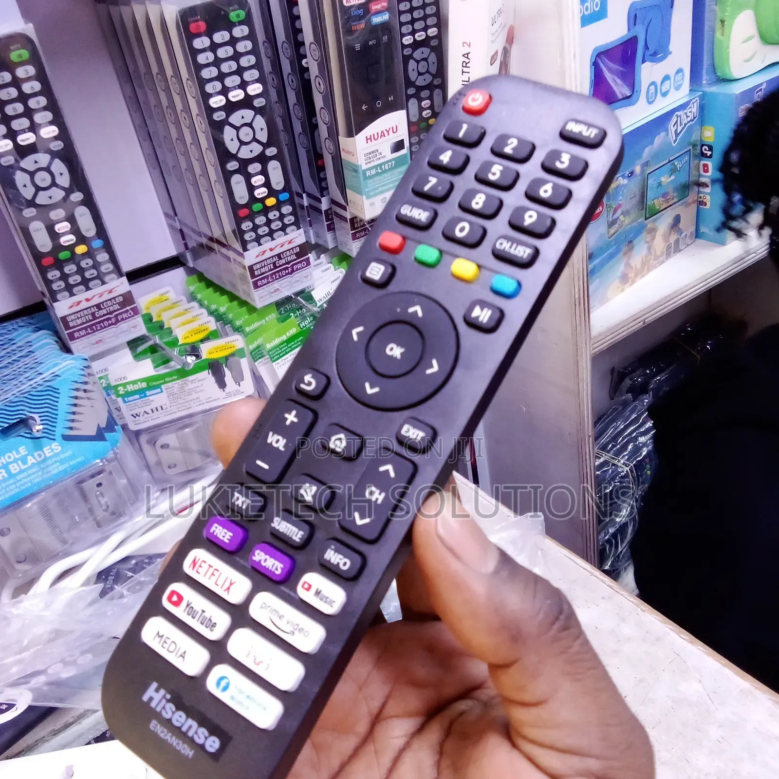 Hisense Remote Control For Smart Tv (En2an3oh)